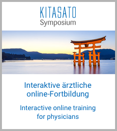 Zum KITASATO Symposium - interaktive Plattform für ärztliche online-Fortbildungen